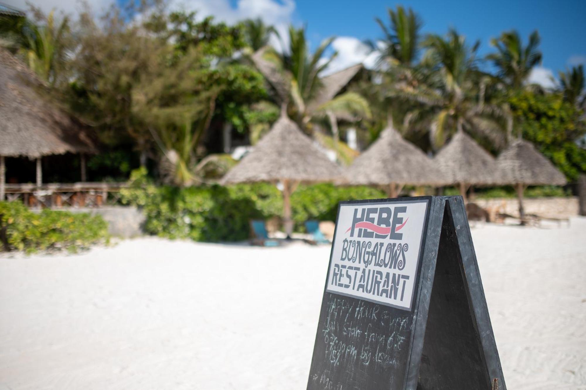 Hebe Bungalows Lodge Matemwe  Esterno foto